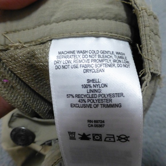 Columbia PFG Pants Mens 40x32 Convertible Hiking Zip Off Khaki Fishing Outdoor - Picture 8 of 14